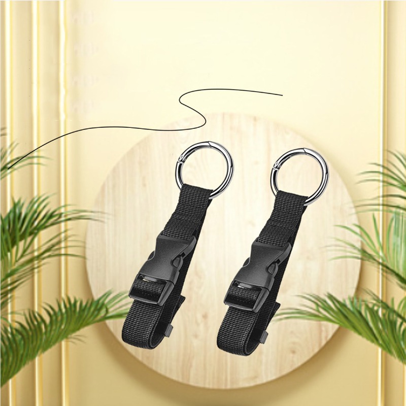 (當日出貨)行李箱掛扣 行李綁帶 行李帶 嬰兒車掛勾 掛帶 掛扣 綁帶 多用途織帶掛扣 行李夾持器 掛扣帶 (A155)-細節圖7