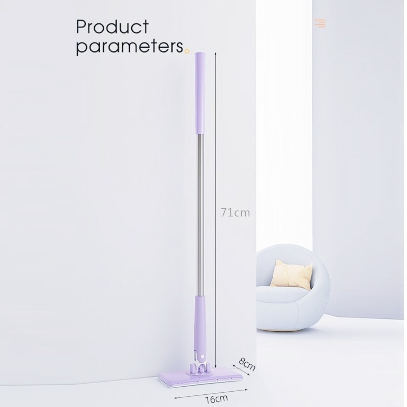 (當日出貨)洗臉巾拖把 拖把 平板拖把 免手洗拖把 洗臉巾拖把 小拖把 免手洗拖把 除塵紙拖把 免髒手拖把(A171)-細節圖2