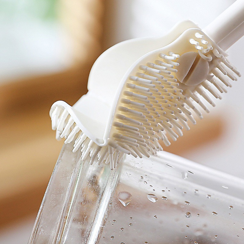 (當日出貨)矽膠杯刷 奶瓶刷 可替換杯刷 杯刷 洗杯刷 瓶刷 清潔刷 長柄刷 保溫杯刷 水壺刷 水瓶刷(A212)-細節圖6