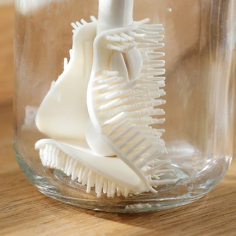 (當日出貨)矽膠杯刷 奶瓶刷 可替換杯刷 杯刷 洗杯刷 瓶刷 清潔刷 長柄刷 保溫杯刷 水壺刷 水瓶刷(A212)-細節圖7