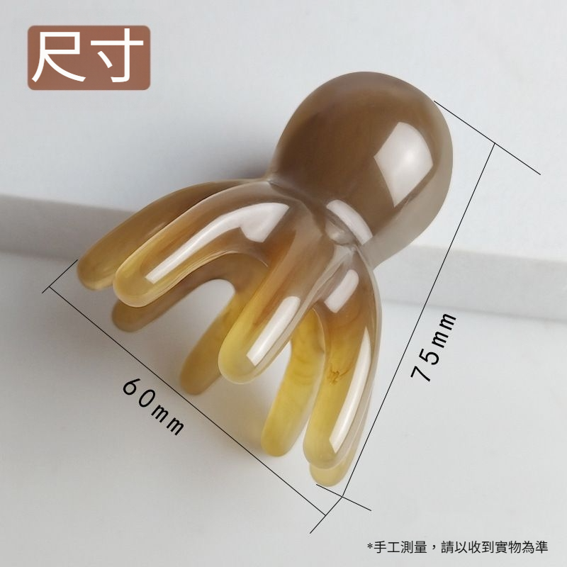按摩梳 章魚按摩梳 頭皮按摩梳 氣墊梳 美髮按摩梳 防打結梳子 捲髮梳 洗頭按摩梳 護髮梳 美髮工具(A289)-細節圖8
