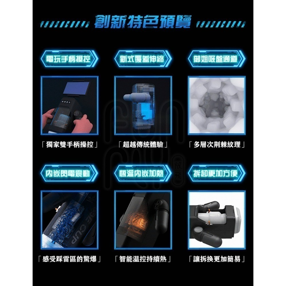 Easy live 易港 6號星球 電玩飛機杯 電動飛機杯 飛機杯 自慰杯 自慰器男用 飛機杯電動 男性情趣用品-細節圖3