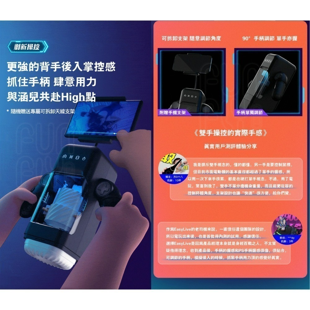 Easy live 易港 6號星球 電玩飛機杯 電動飛機杯 飛機杯 自慰杯 自慰器男用 飛機杯電動 男性情趣用品-細節圖5