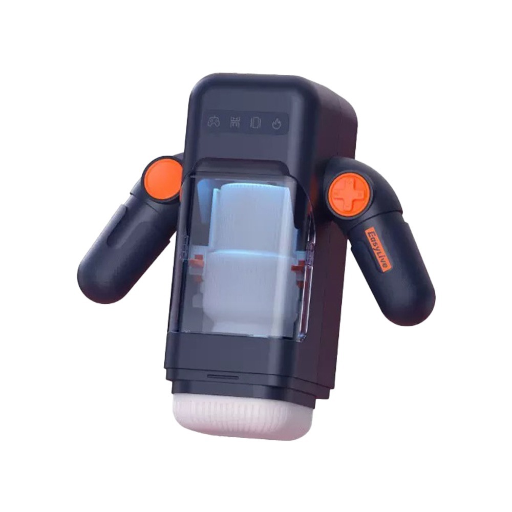 Easy live 易港 6號星球 電玩飛機杯 電動飛機杯 飛機杯 自慰杯 自慰器男用 飛機杯電動 男性情趣用品-規格圖2