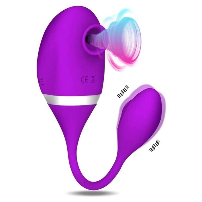 女神的秘密 吮允+震動 潮吹神器 吮吸器 無線跳蛋 電動按摩棒 台灣出貨 跳蛋 吸允器 按摩棒情趣 按摩棒 情趣用品女用-規格圖3