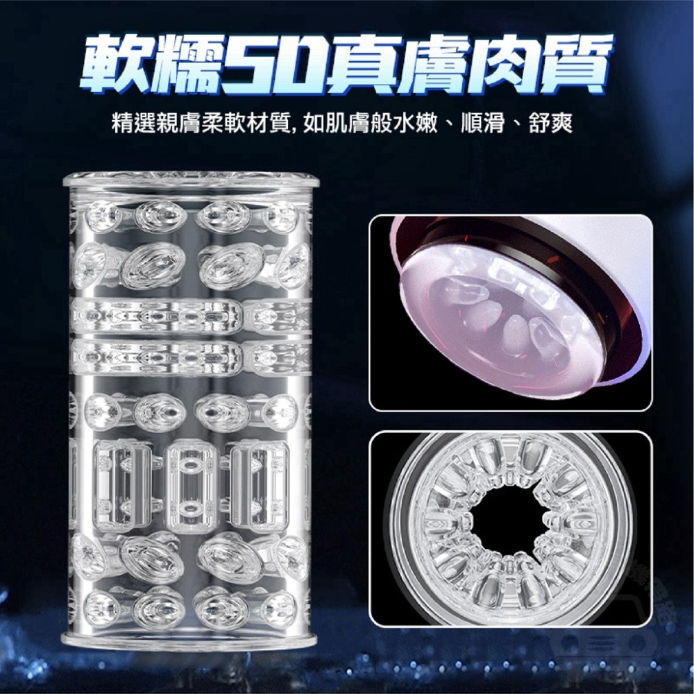 馬克杯 伸縮撩撥 摩擦按摩 自慰+鍛鍊 雙頭貫通式 伸縮飛機杯 龜頭訓練器 飛機杯 電動飛機杯 陰莖訓練器 情趣用品男用-細節圖5