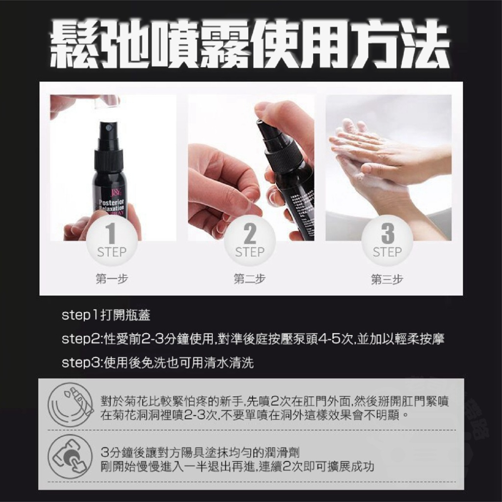 【現貨速發】情趣用品 成人專區 情趣玩具 後庭鬆弛噴霧 後庭 肛交潤滑液 後庭噴霧 後庭潤滑液 成人潤滑液 肛交 情趣-細節圖8