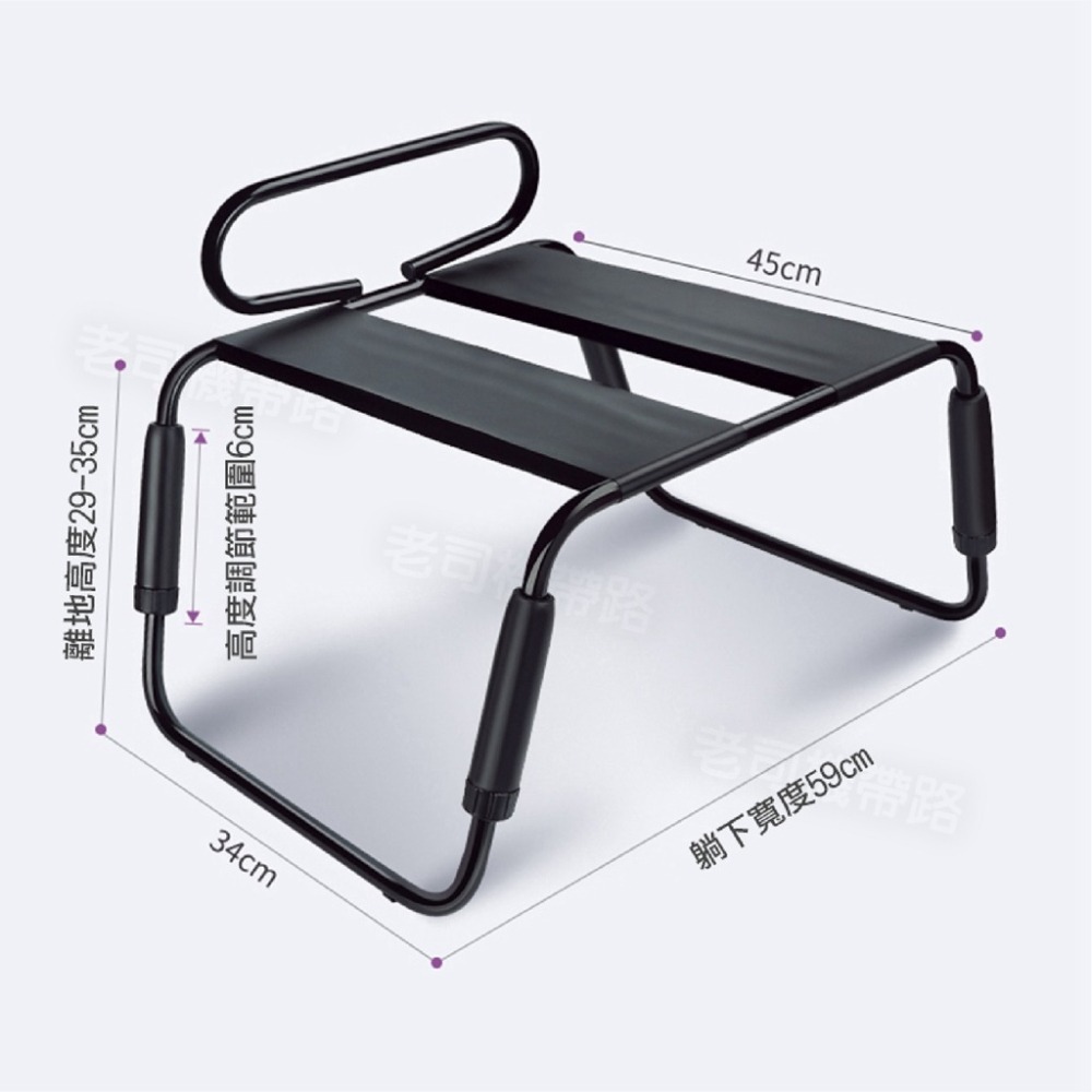 【台灣出貨】Roomfun 黑色扶手款 情趣性愛椅 體位椅 性愛椅 情趣椅 SM 調教 BDSM 情趣用品 愛愛椅 情趣-細節圖10