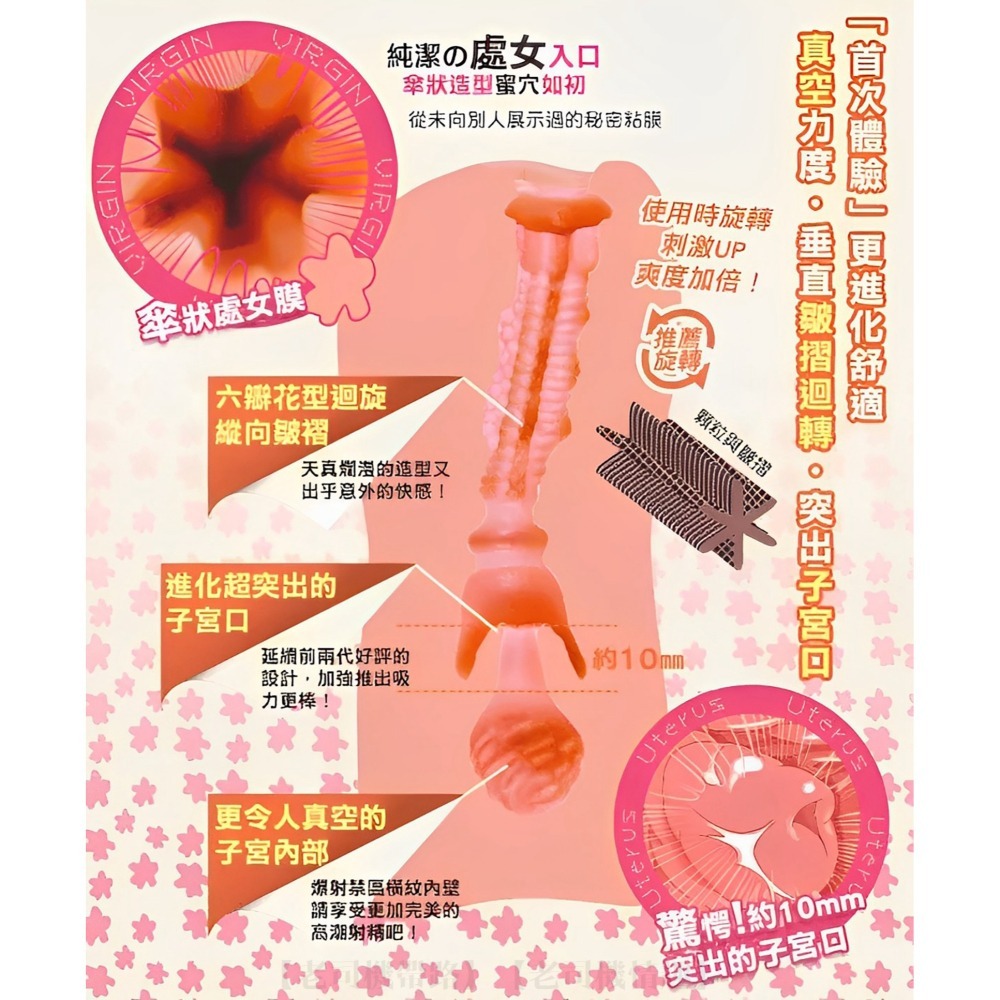 【台灣現貨】日本TH 對子哈特 純潔的蜜壺 處女膜初體驗 性愛娃娃 自慰套 飛機杯 矽膠娃娃 情趣娃娃 自慰杯 R20-細節圖8