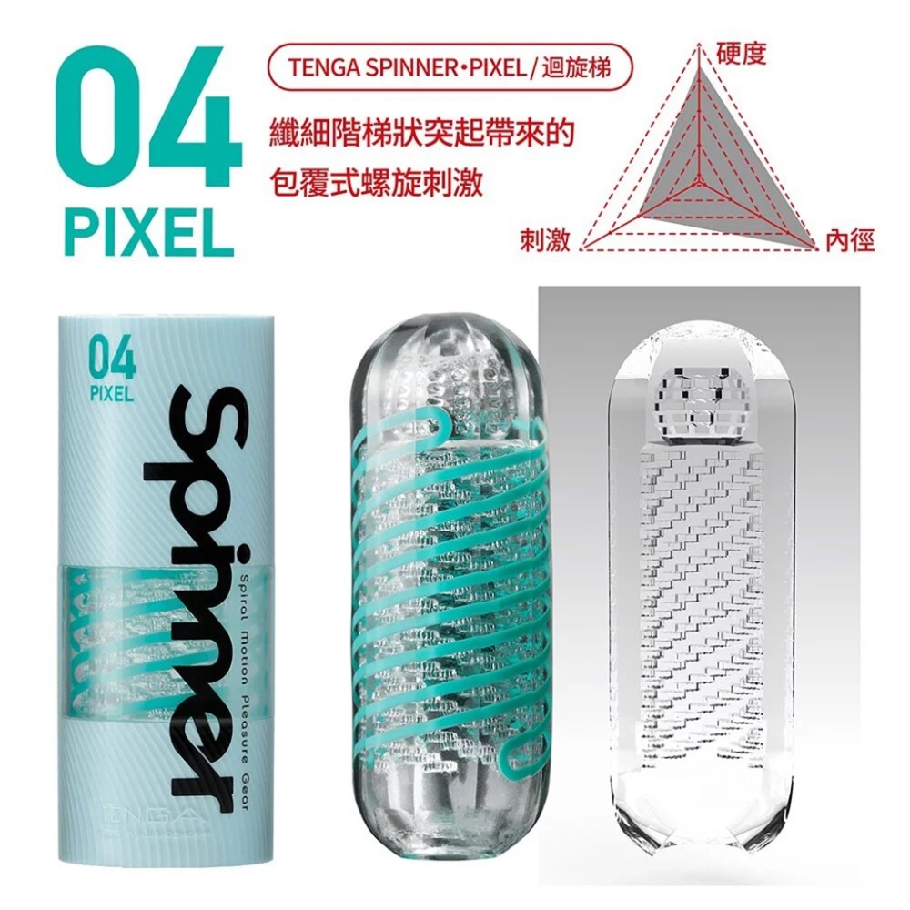 【台灣現貨】TENGA SPINNER 自動迴轉旋吸飛機杯 可重複使用 飛機杯 自慰套 自慰器男用 台灣出貨 透明飛機杯-規格圖10