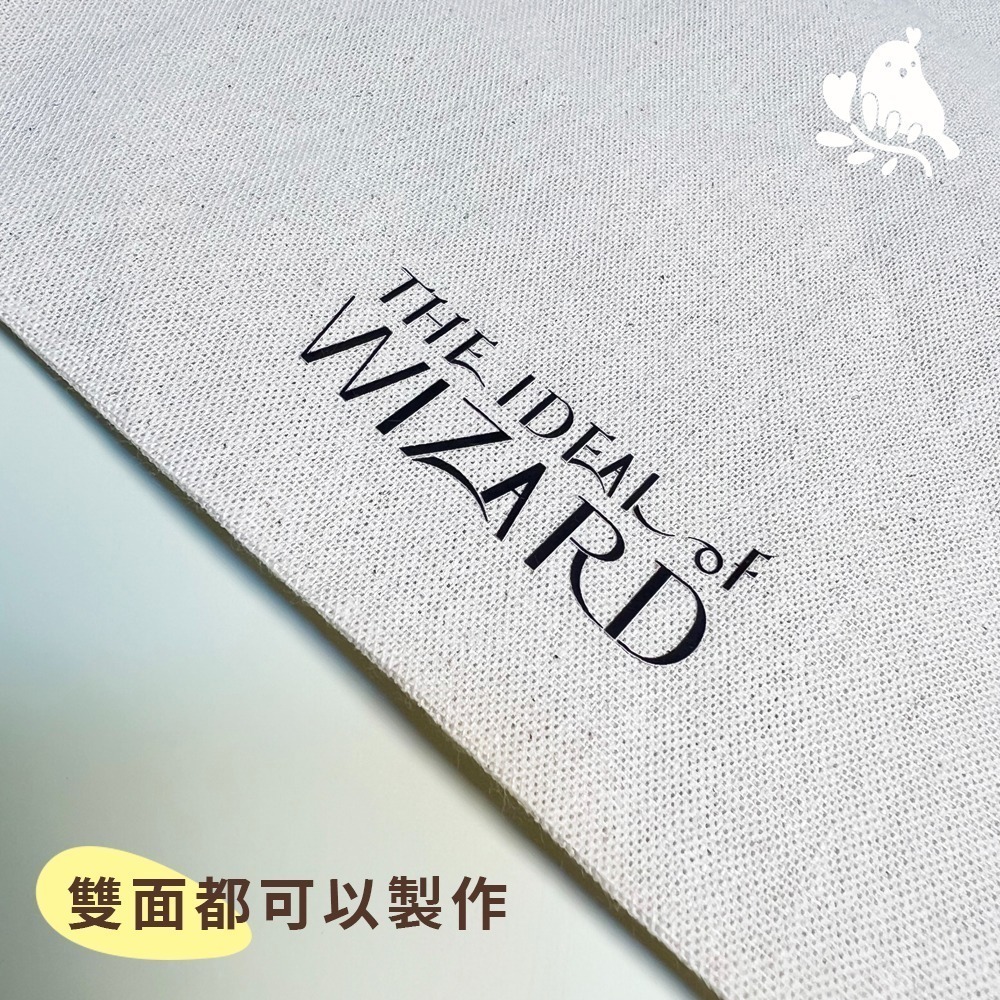 【奶茶鳥文創】 來圖客製 插畫設計 客製化手提袋 棉布手提袋 肩背袋 購物袋 生活 送禮 紀念 一件可印-細節圖10
