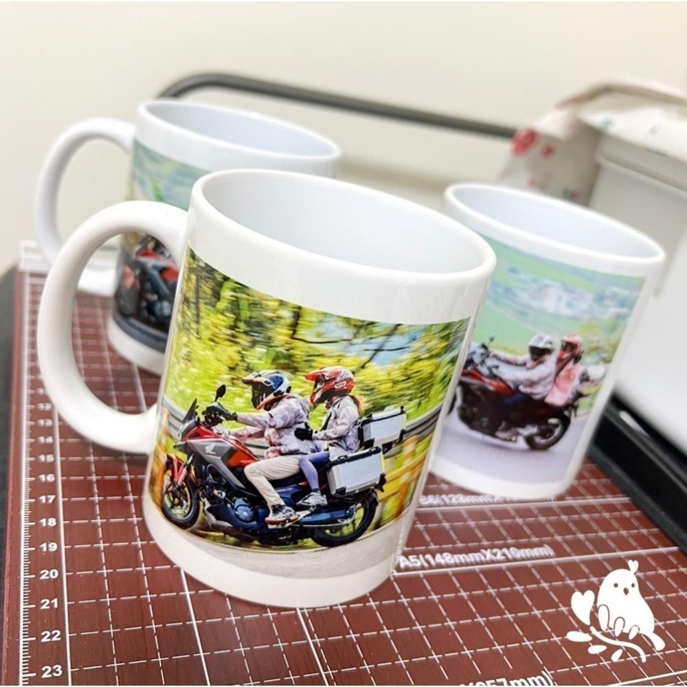【奶茶鳥文創】來圖客製 客製化馬克杯 陶瓷馬克杯 插畫 設計 生活 送禮 紀念 一件可印-細節圖8