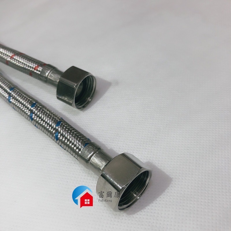 ￼【富爾康】LUCKYBEAR大吉熊ST-7024萬向可繞式出水管冷熱兩用檯面式水龍頭304不銹鋼水龍頭三角凡爾角閥-細節圖5
