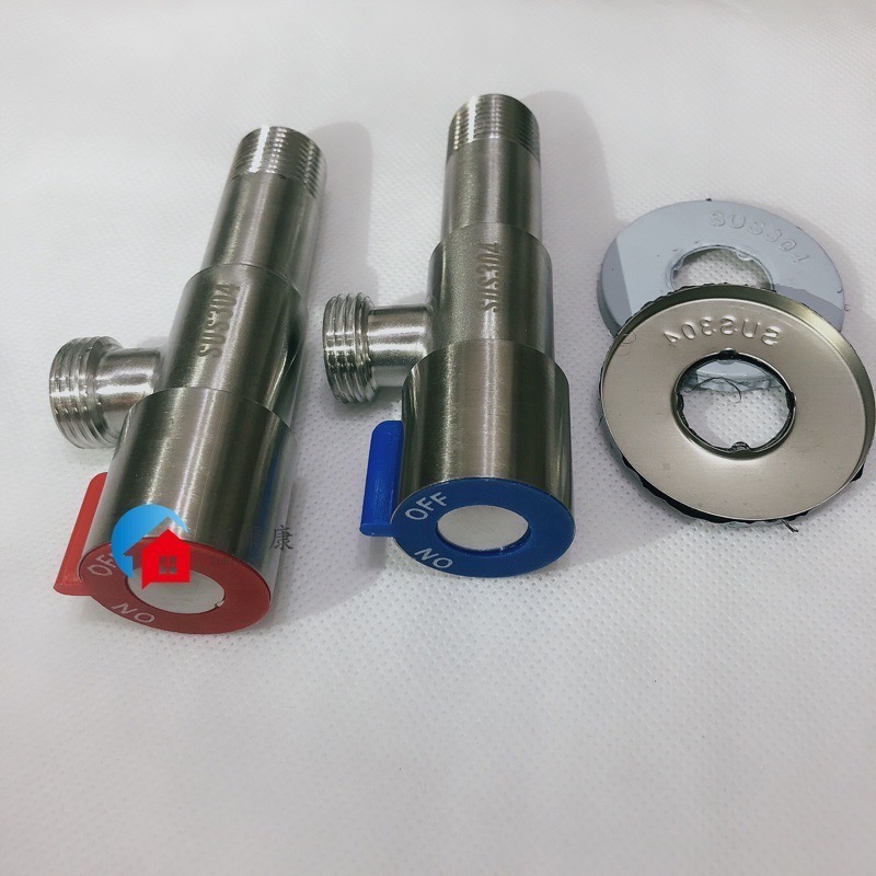 ￼【富爾康】LUCKYBEAR大吉熊ST-7028矮版伸縮冷熱兩用檯面式水龍頭304不銹鋼水龍頭三角凡爾角閥-細節圖7