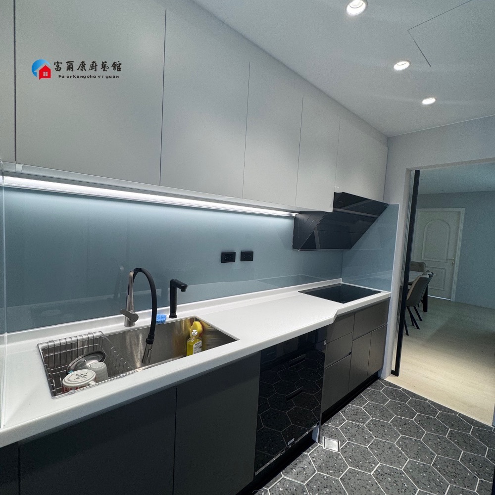 【富爾康】客製化易力勾軌道燈廚房掛件掛鉤吊桿鋁條飾條S鉤廚房配件含LED燈-細節圖8