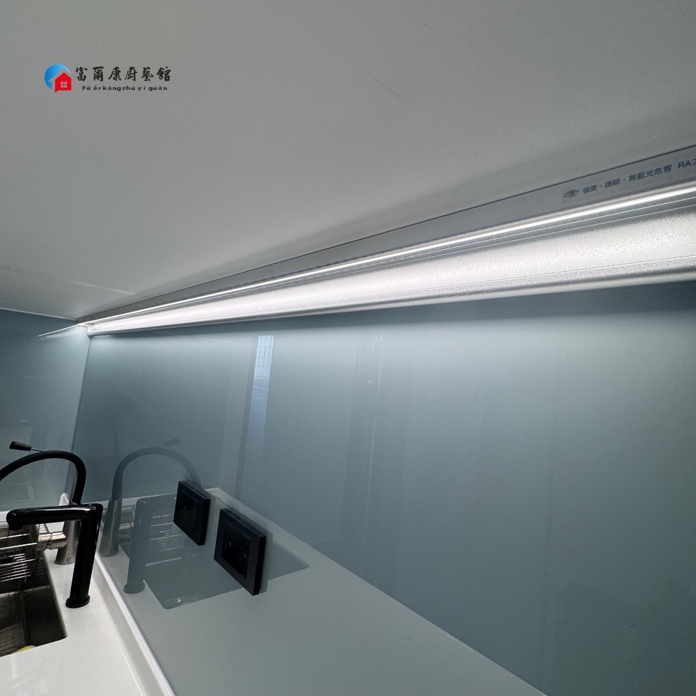 【富爾康】客製化易力勾軌道燈廚房掛件掛鉤吊桿鋁條飾條S鉤廚房配件含LED燈-細節圖9