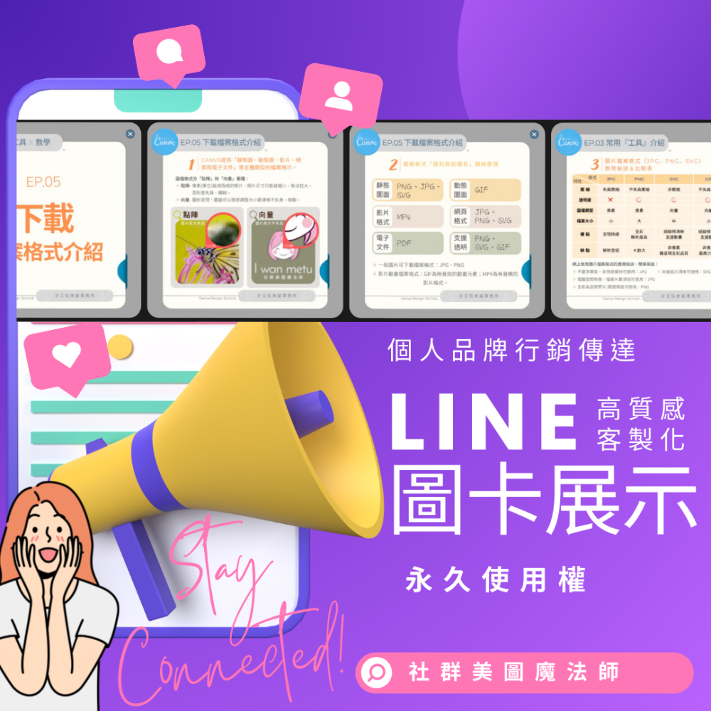 艾玩美圖 LINE 電子名片 名片設計 封面設計 版面設計 個人形象設計 產品設計 銷售活動設計 教案設計 圖卡設計-細節圖5