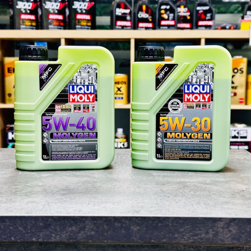 德國製 力魔 LIQUI MOLY MOLYGEN 5W30 5W40 1L 合成機油 液態鉬 LM LL01