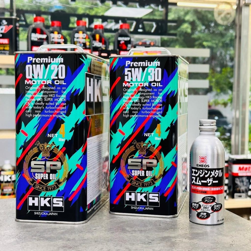 免運 🔥【性能提升】 HKS 5w30 / 0w20 4L 含 ENEOS引擎高效添加劑 增加抗熱性 強化動力 金屬向上-細節圖3