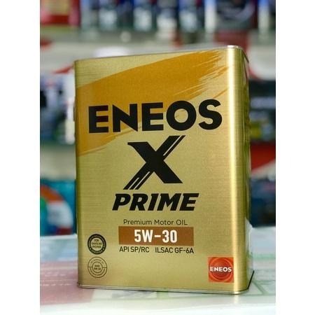 領劵【5公升組/超取免運】ENEOS X PRIME 5W30 4L+1L 頂級金桶 新日本石油 SP GF6 關東車材-細節圖2