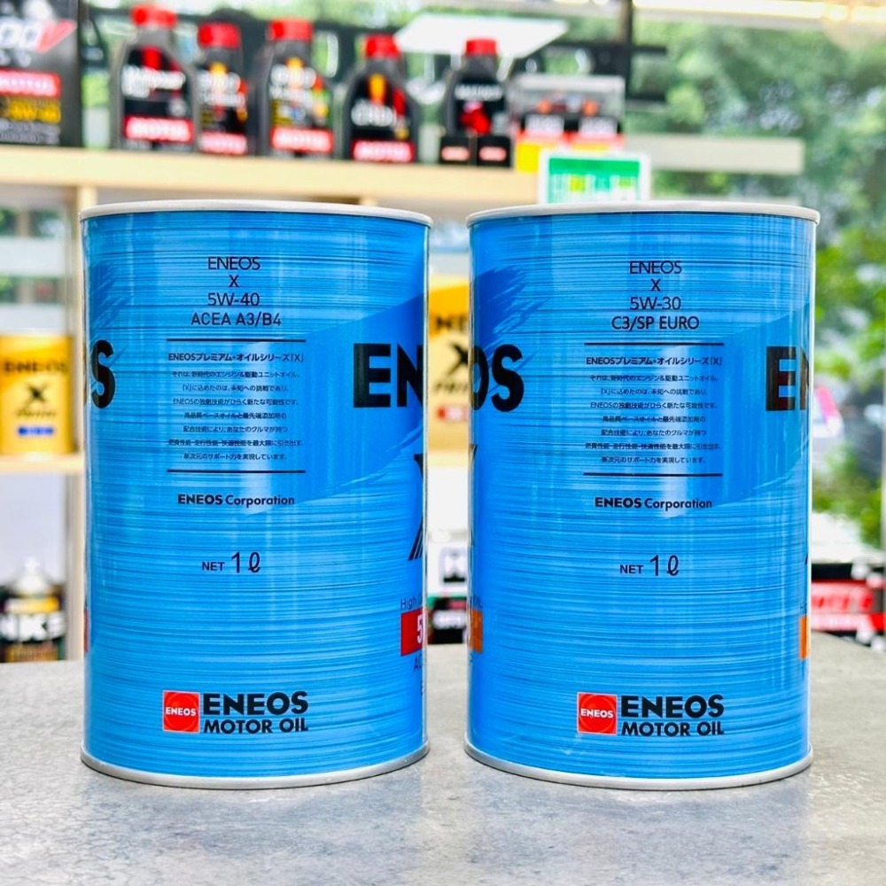 『引能仕🔥授權代理店』 新日本石油 藍罐 5W30 5W40 X EURO 1L ENEOS C3 公司貨 關東車材-細節圖2