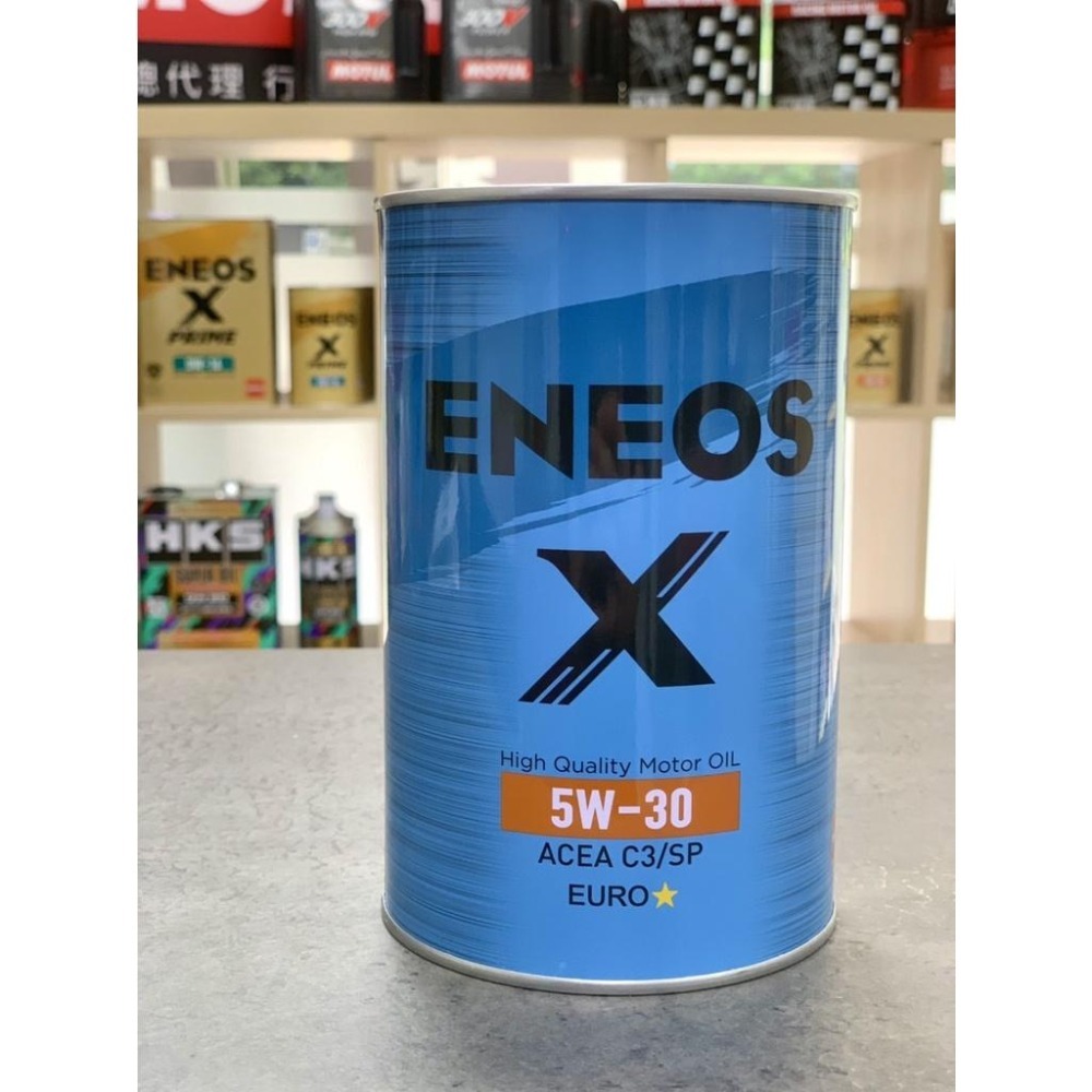『引能仕🔥授權代理店』 新日本石油 藍罐 5W30 5W40 X EURO 1L ENEOS C3 公司貨 關東車材-細節圖4