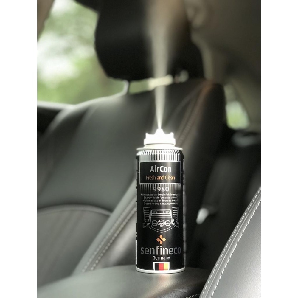 德國 Senfineco 車用空調 殺菌 (奶茶香) 空氣清淨劑 9980 原裝 香氛 去除臭/異味 菸味 關東車材-細節圖3