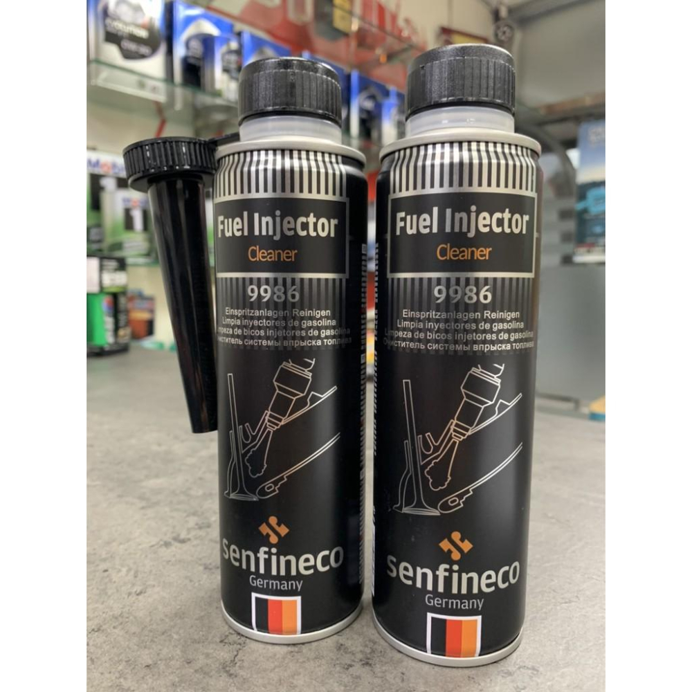 德國 先鋒 senfineco 9986 燃料添加劑 汽油引擎 汽油精 除碳 拔水 噴油嘴清潔 300ml 公司貨-細節圖3