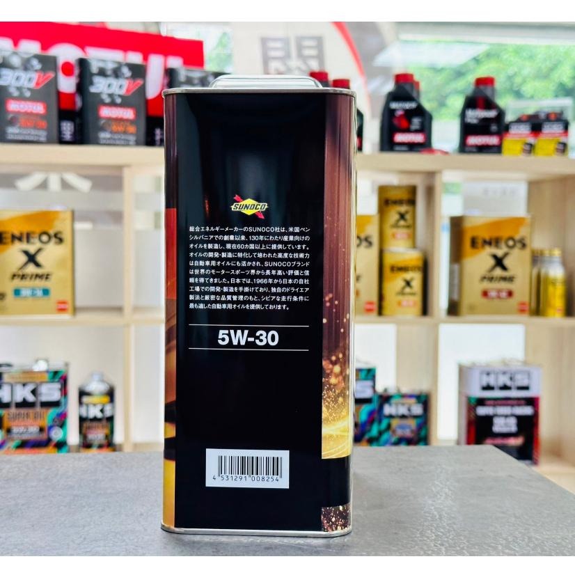 全新🔥日本 SUNOCO SVELT 5W30 SP 5W-30 全合成 酯類機油 4公升 太陽石油 原裝進口 關東車材-細節圖3