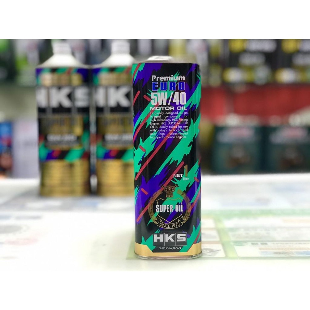 【高速拉轉】日本 HKS 5W40 1L SUPER OIL Premium EURO 5W-40 全合成機油 關東車材-細節圖3