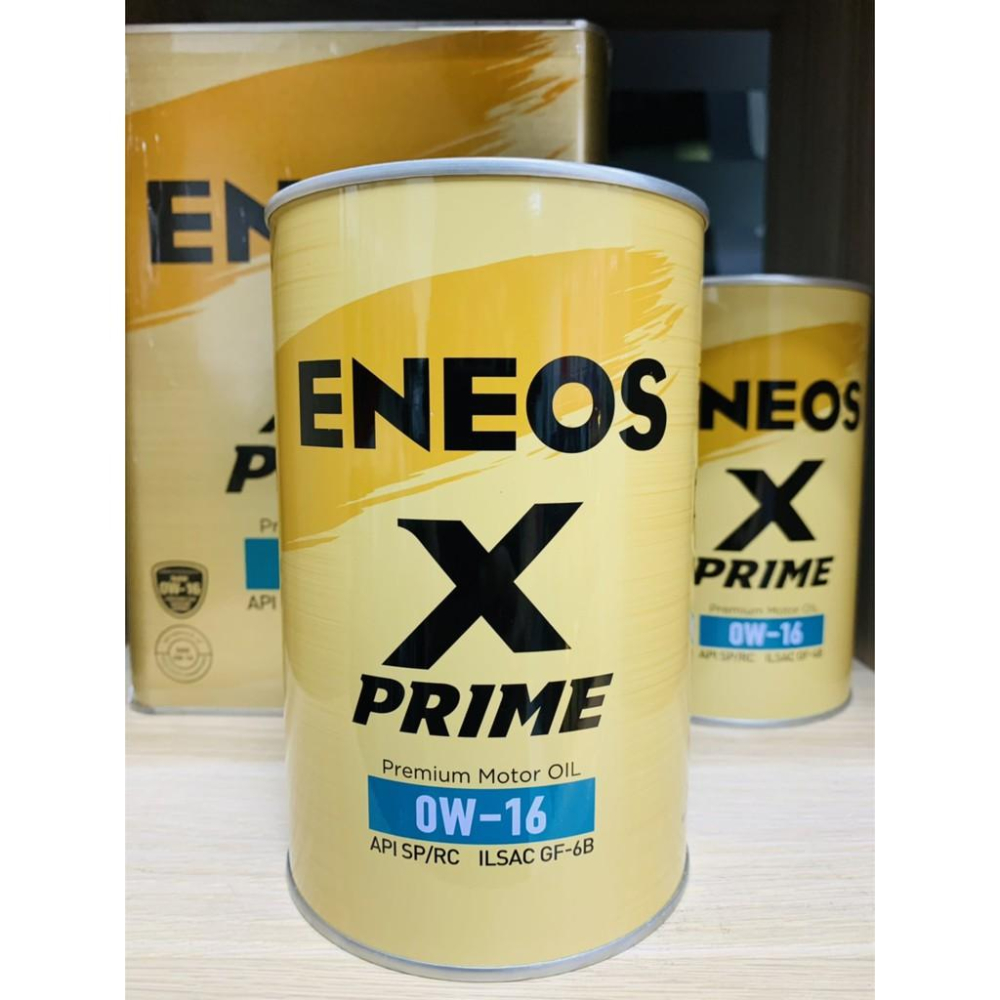 領劵【5公升組/超取免運】ENEOS X PRIME 0W16 0W-16 新日本石油 SP GF6 極省燃費 關東車材-細節圖3