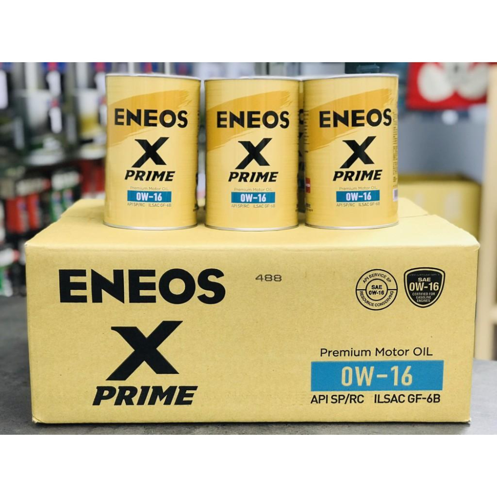 《🎇限時整箱大優惠》ENEOS 0W-16 X PRIME 0W16 SP 總代理公司貨 正規授權 引能仕 新日本石油-細節圖6