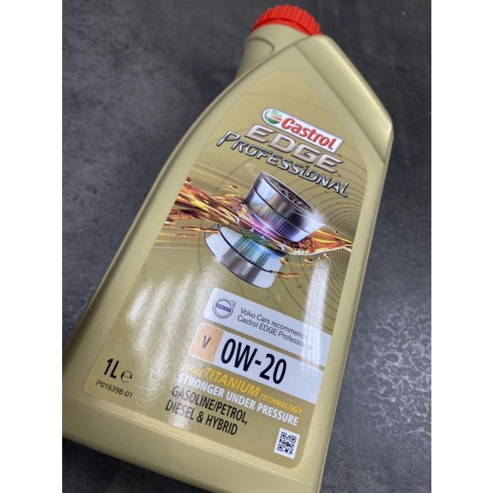 新到港 VOLVO車廠版 嘉實多 V 0W-20 0W20 EDGE VCC RBS0-2AE v0w20 關東車材-細節圖3