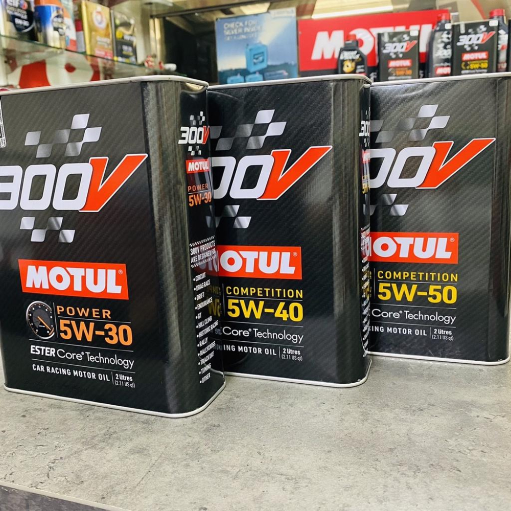 最新法國製🎉 MOTUL 魔特 300V 5W40 5W-40 RACING 2L 正規品 酯核心技術 多元酯基 摩特-細節圖2