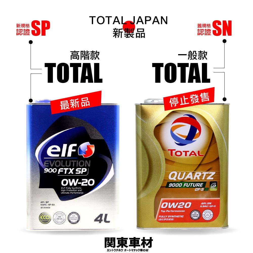 新SP🔥日本製 道達爾 進化版 ELF 0W20 億而富 0W-20 FTX 化學全合成 頂級款 汽車機油  關東車材-細節圖4