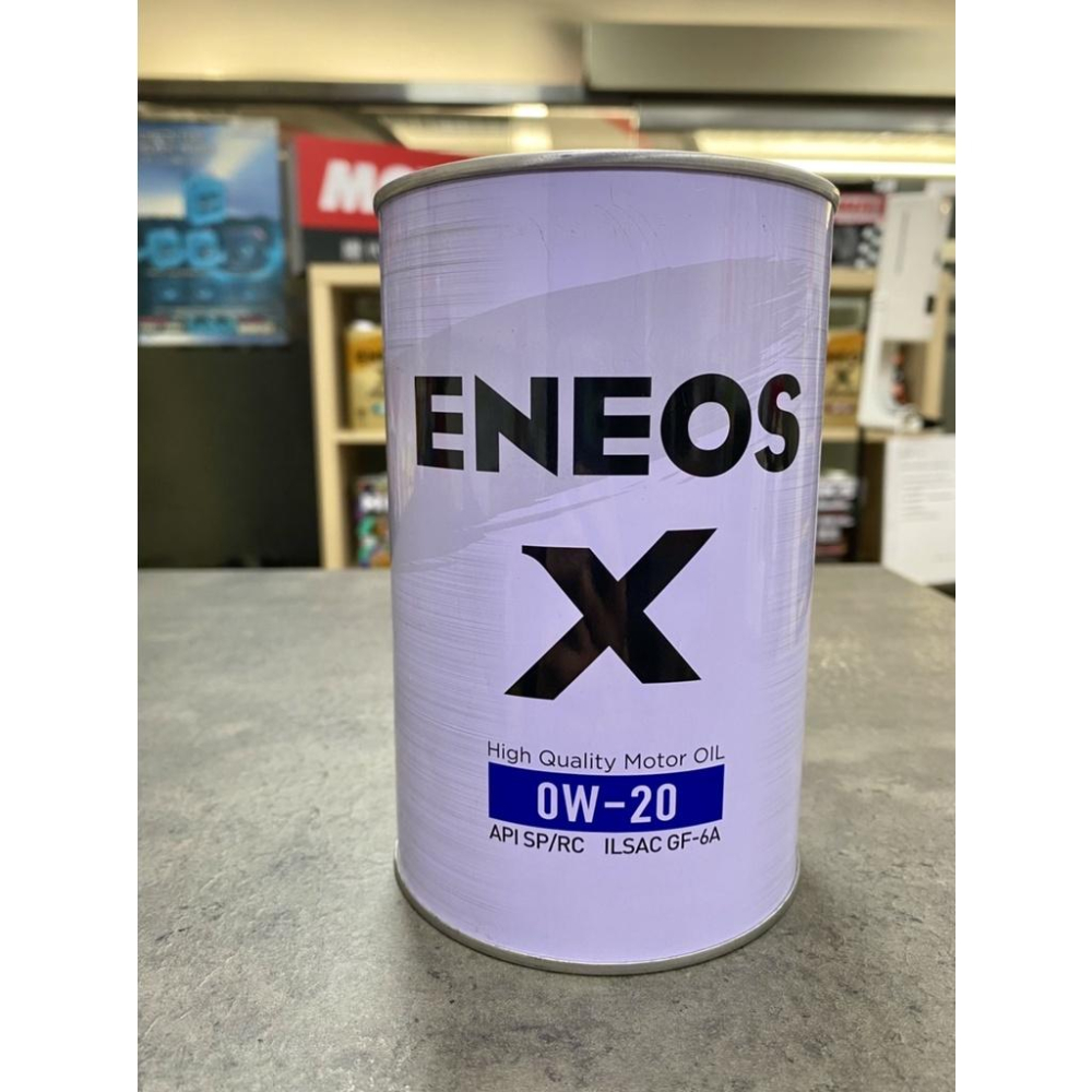 新包裝 SP認證<整箱12入> ENEOS X 白罐 0W20 0W-20 全合成 1公升 新日本石油 原SUSTINA-細節圖2