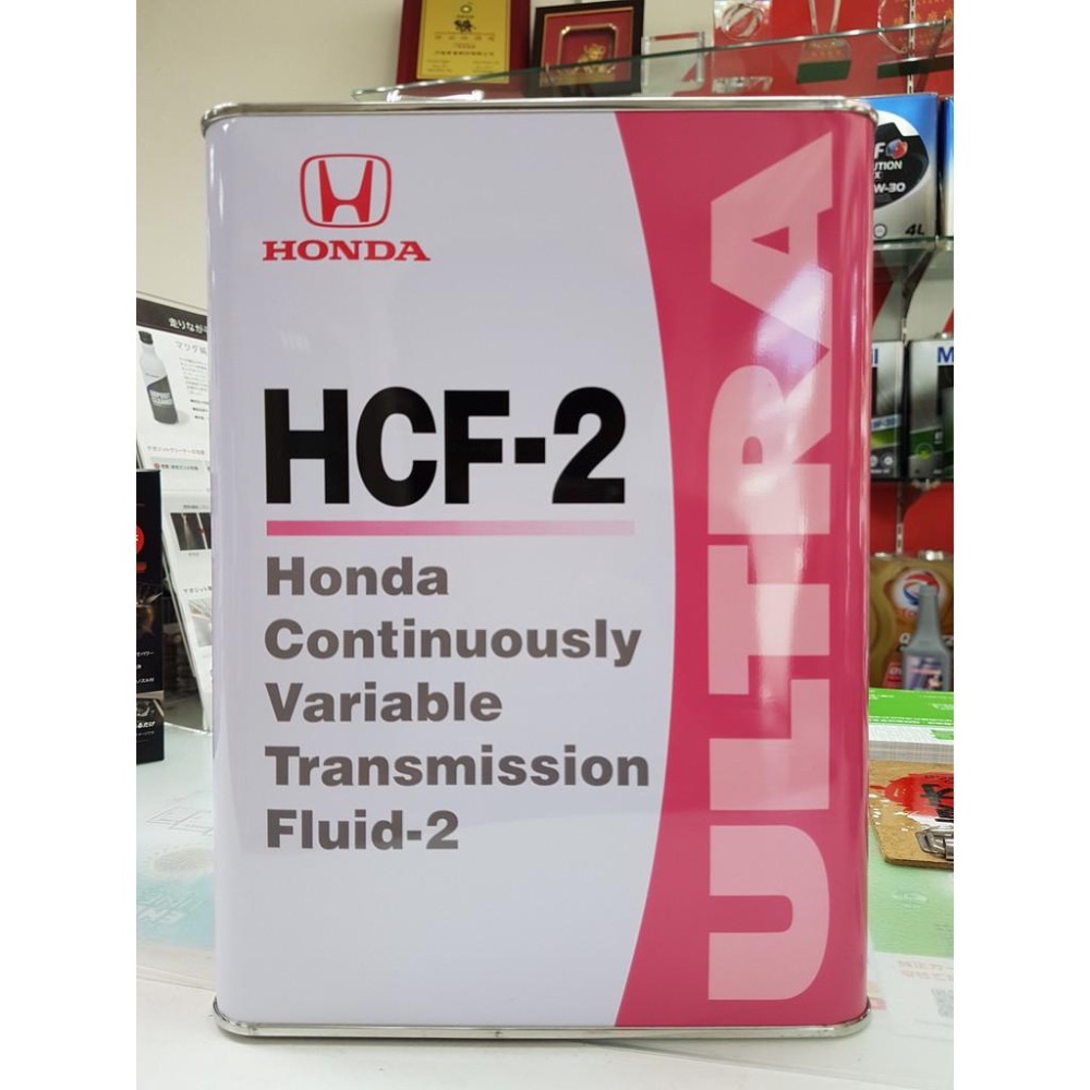 日本製 原廠 HONDA 本田 HCF-2 CVT 變速箱油 4公升 原裝 HCF2 FIT H-RV CRV 關東車材-細節圖4