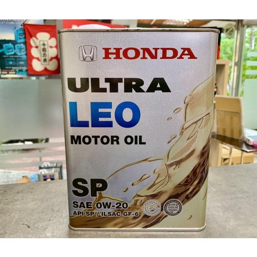 日本製 HONDA SP 0W20 純正 本田 LEO 0W-20 原廠機油 4公升 ILSAC GF-6 關東車材-細節圖4