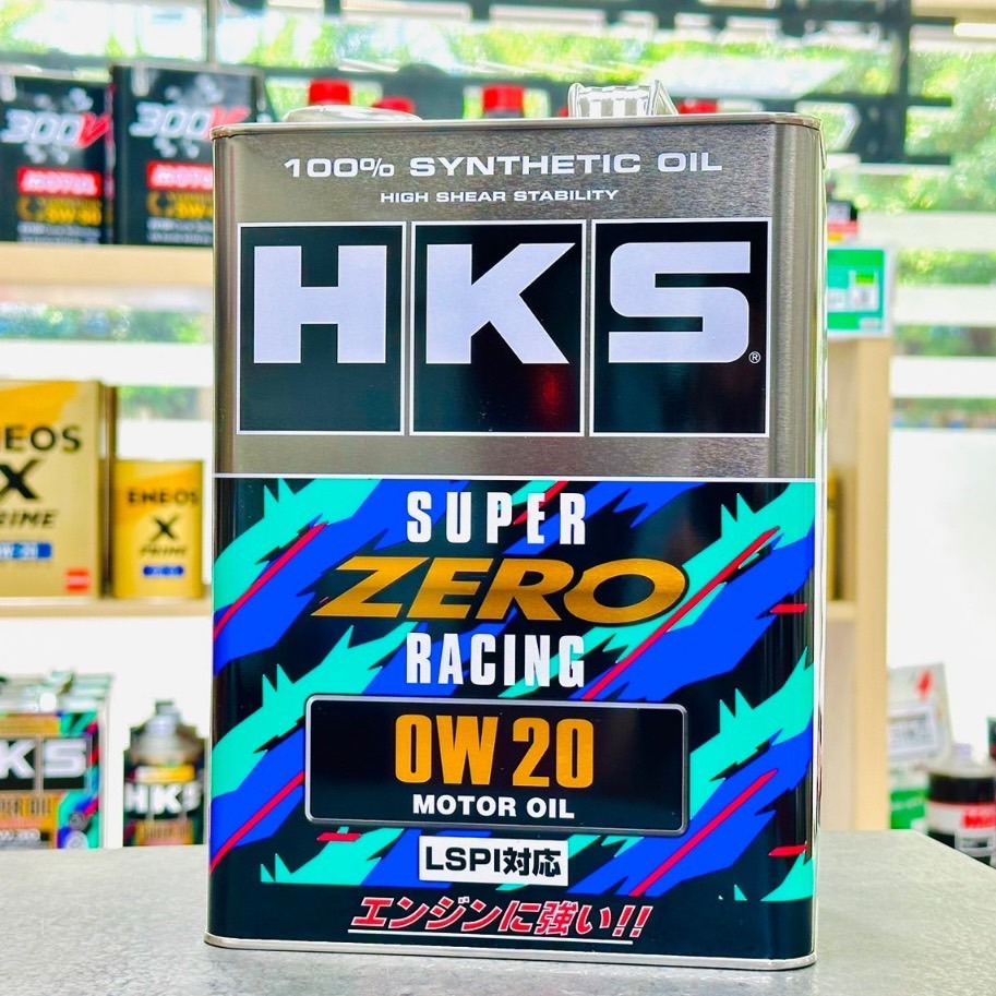 最頂🔥【零】賽道版 HKS 0W20 0W30 ZERO RACING 超高VI 性能賽道版 LSPI 公司貨-細節圖3