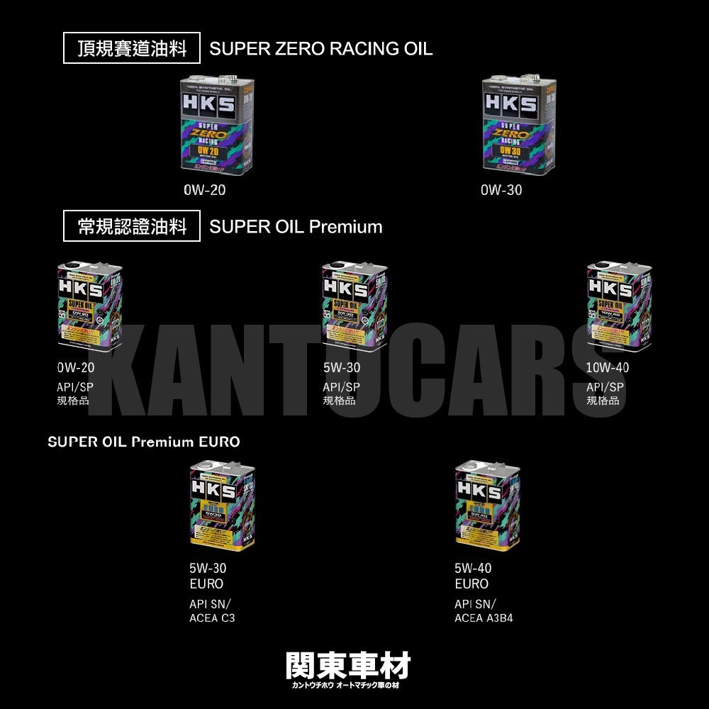 最頂🔥【零】賽道版 HKS 0W20 0W30 ZERO RACING 超高VI 性能賽道版 LSPI 公司貨-細節圖8