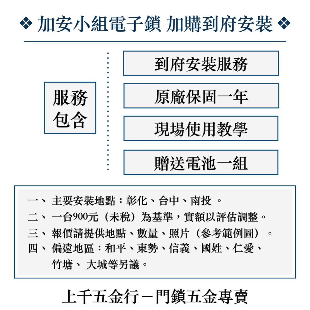 上千五金 加安牌 台灣製 送贈品 代客安裝 門鎖 電子鎖 輔助鎖 磨砂銀 TD-509PC 三合一 保固一年-細節圖7