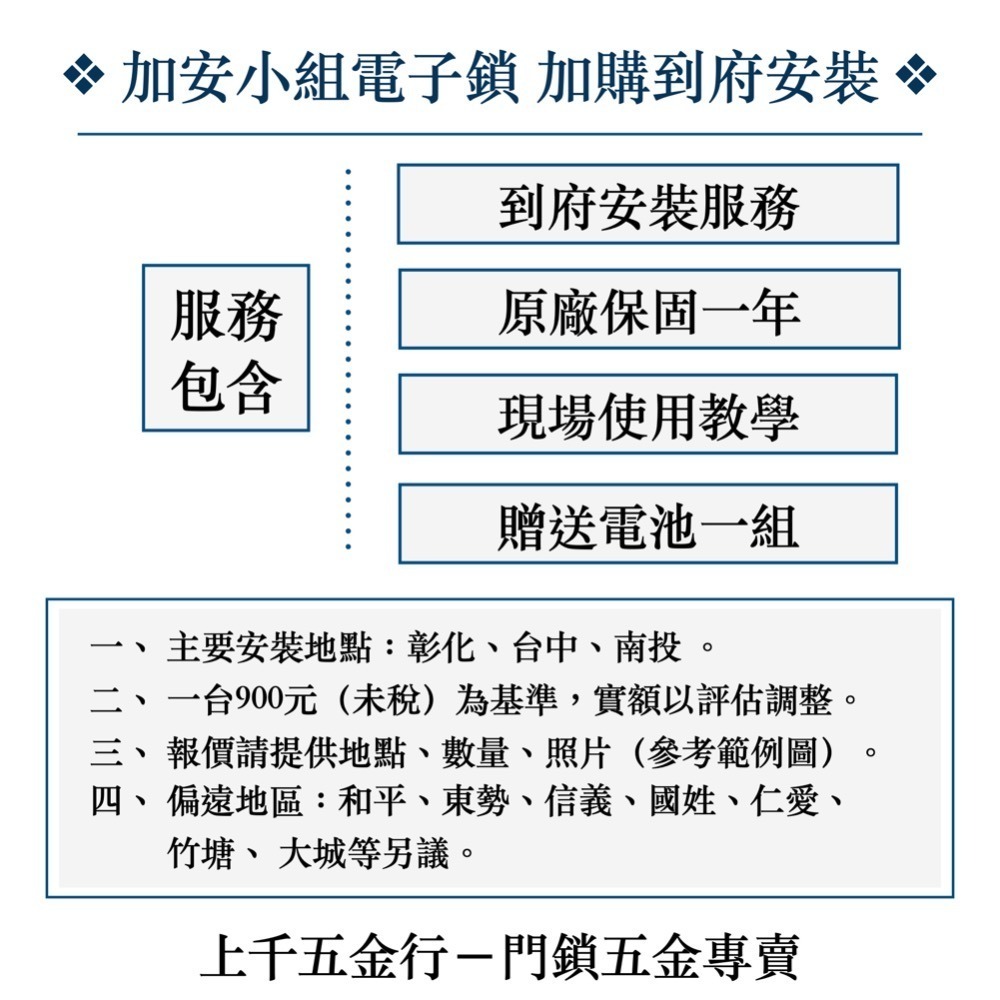 上千五金 加安牌 代客安裝 門鎖 電子鎖 黑色 銀色 KD-308P KD308P 按鍵式電子鎖  輔助鎖 台灣製-細節圖7