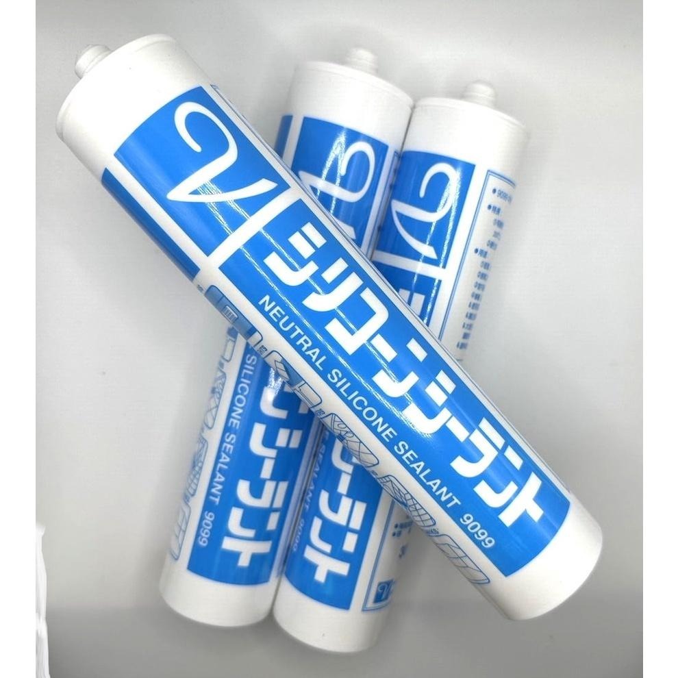 上千五金 台灣製 日本原料 膠 矽利康 中性矽利康 9099 透明 淺灰 白色 米白 咖啡 矽利康膠 裝潢 300ml-細節圖2