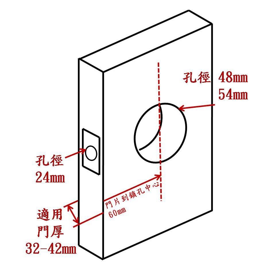 上千五金 門鎖 水平鎖 黑色 EVER LV116B OPB 咖啡黑 水平鎖 浴廁鎖 浴室鎖 門鎖 台灣製造-細節圖2