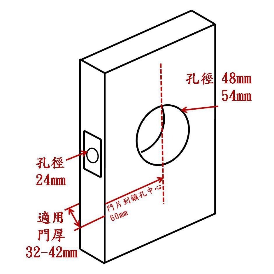 上千五金 門鎖 水平鎖 黑色 EVER LV116B OPB 咖啡黑 水平鎖 浴廁鎖 浴室鎖 門鎖 台灣製造-細節圖2