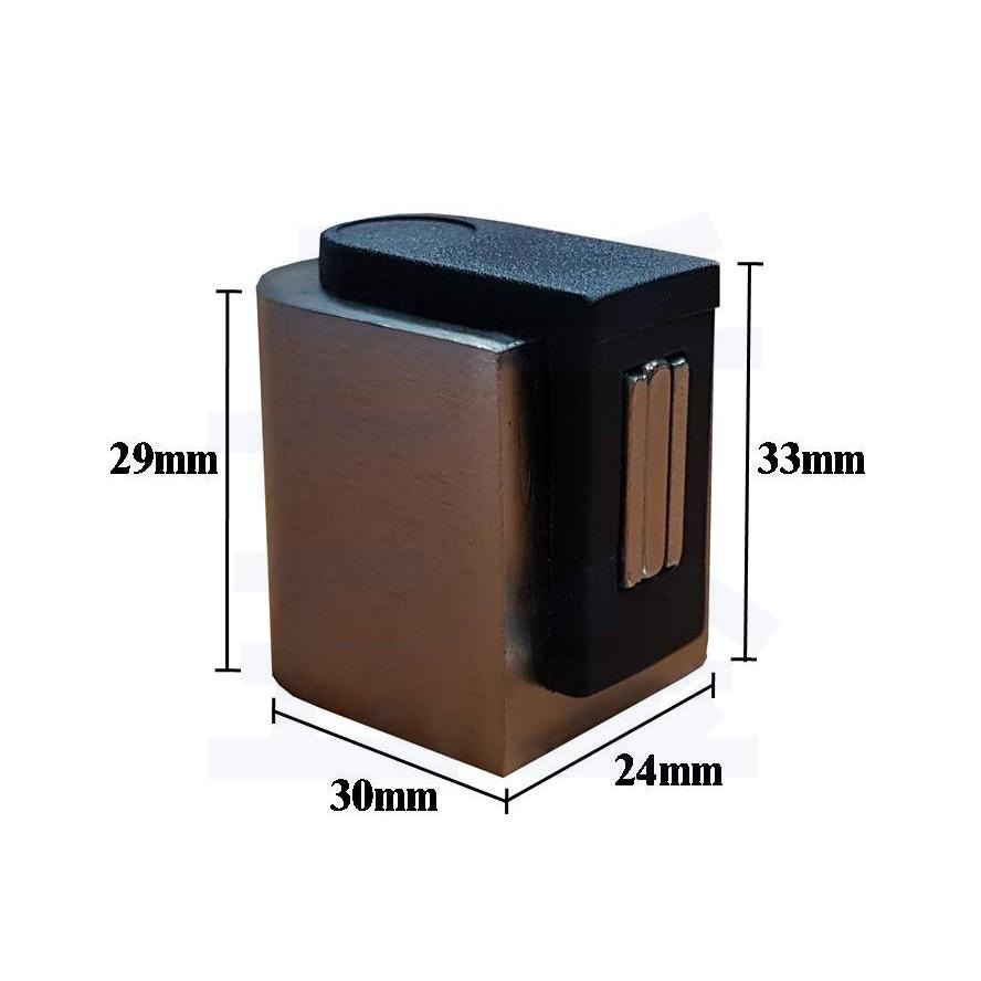 門窗五金 門檔 Art 磁吸 歐式門檔 (霧白) 磁吸式 門擋 門吸 門停 上千五金行-細節圖2