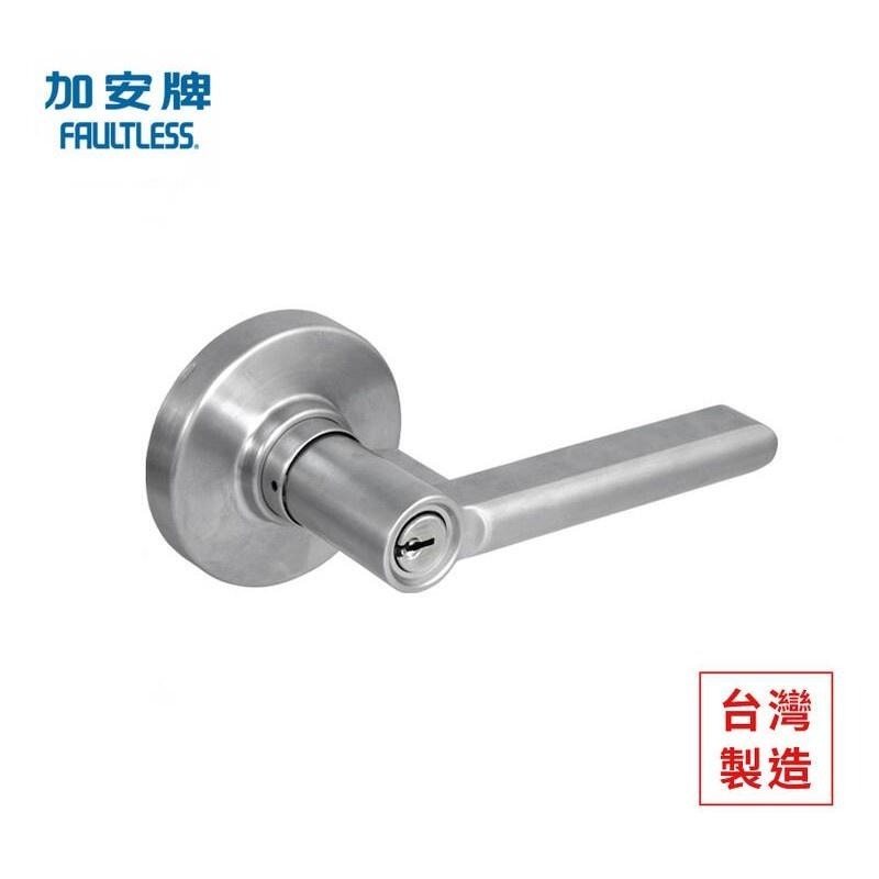 門鎖 水平鎖 把手加安LD6X207 LD6X20G 自動解閂房門鎖 磨砂銀色 臥室 水平把手鎖 門鎖 磨砂銀浴廁鎖-細節圖2