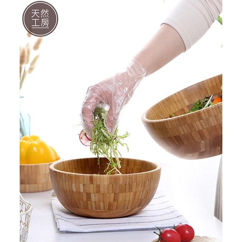 竹沙拉竹碗 沙拉缽 沙拉碗 竹碗 木碗 碗 竹沙拉碗 竹製碗 竹缽 木缽 木沙拉碗 竹盆 水果缽 圓形碗 天然工房-細節圖2