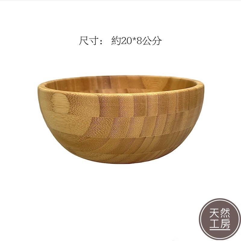 竹沙拉竹碗 沙拉缽 沙拉碗 竹碗 木碗 碗 竹沙拉碗 竹製碗 竹缽 木缽 木沙拉碗 竹盆 水果缽 圓形碗 天然工房-細節圖5