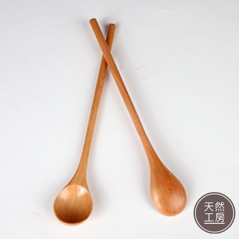木湯匙 攪拌匙 咖啡勺 調味匙 甜品勺 調酒勺 竹湯匙 點心匙 冰沙匙 攪拌棒 牛奶匙 客製雕刻 雷射鵰刻 天然工房-細節圖2